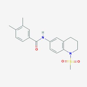 Dimethyl N Methylsulfonyl Dihydro H Quinolin Yl Benzamide