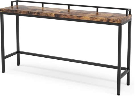 Amazon Tribesigns Inch Extra Long Sofa Table Narrow Long