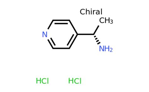 CAS 40154 80 1 1S 1 Pyridin 4 Yl Ethan 1 Amine Dihydrochloride