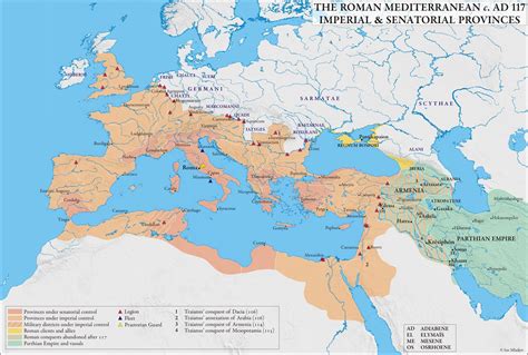 Mediterranean world before and after the rise of Rome : r/MapPorn