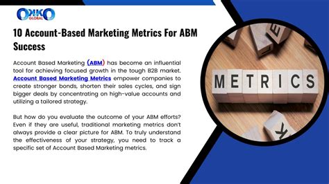 Ppt 10 Account Based Marketing Metrics For Abm Success Powerpoint