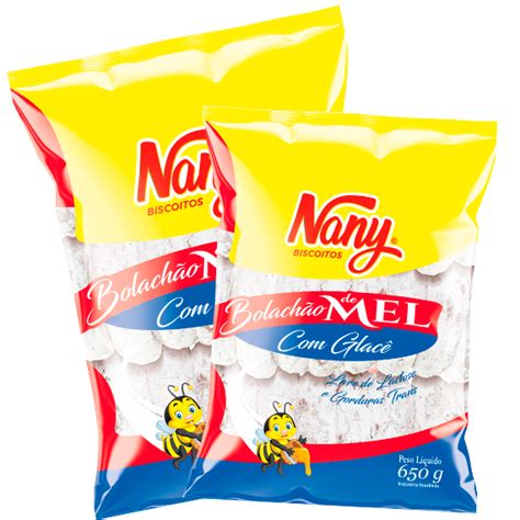 Produtos Nany Biscoitos Bolach O De Mel Tradicional E Glac E P O