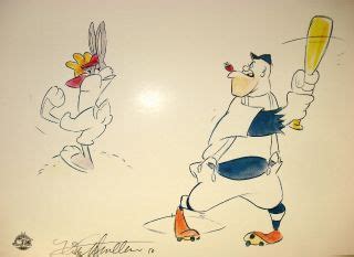 Bugs Bunny Baseball Gas House Gorillas Cel Animation Art Cell