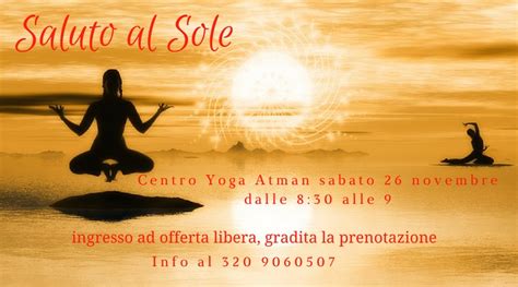 Pratica Del Saluto Al Sole A Firenze Atman Centro Yoga