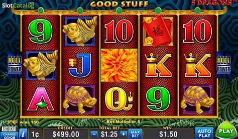 5 Dragons Aristocrat Slot Free Demo Game Review