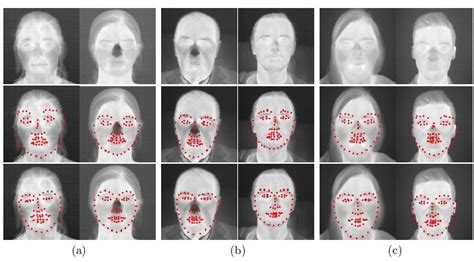 Qualitative Results Of Facial Landmark Detection On Samples Of