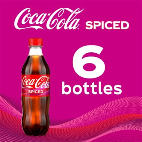 Coca Cola Spiced Raspberry Soda Bottles Pk Fl Oz Smiths