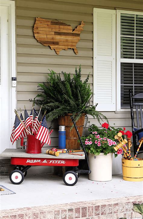 Best Patriotic Th Of July Porch Decor Ideas I Luve It