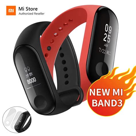 Xiaomi Mi Band 3 Smart Watch Miband 3 Heart Rate Caller ID Waterproof