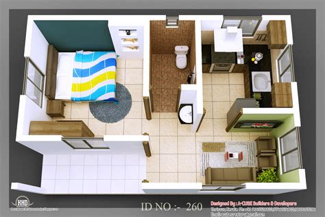 3d Small House Plans - Easy Home Decorating Ideas