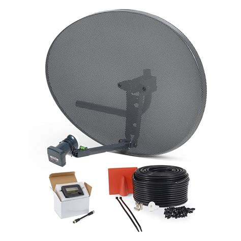 Buy Ssl Satellites Zone Satellite Dish Quad Lnb Meter Black Rg