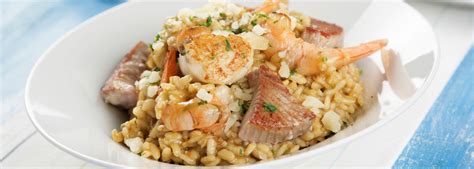 Receta De Risotto Frutti Di Mare Con Arroz Scotti