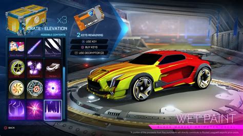 Elevation Crate Opening Rocket League Youtube