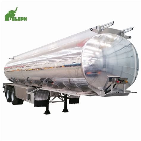 Axles Liters Liquid Storage Transport Fuel Tanker Semi Trailer