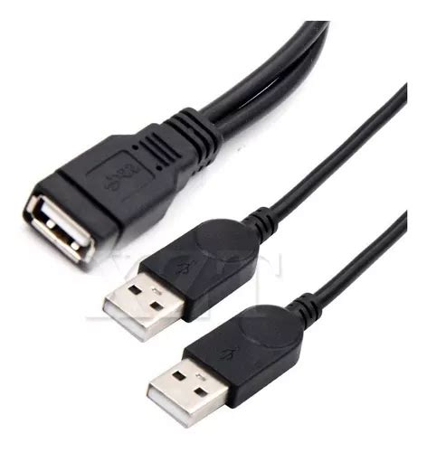 Cable Usb 2 0 Doble Macho A 1 Hembra MercadoLibre