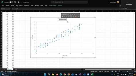 Plot Dan Regresi Dengan Excel Youtube