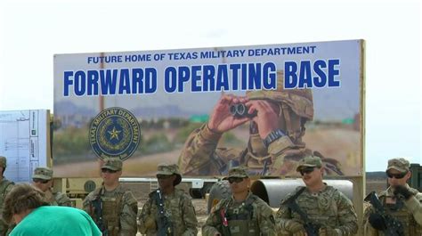 Texas To Build Military "Base Camp" On Mexico Border To House 1,800 ...