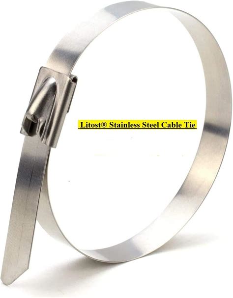 Litost Stainless Steel Cable Tie Ball Lock Type Ss Uncoated Ss