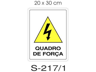 Placa De Seguran A Quadro De For A Mwm Epi Materiais Protetivos Epi