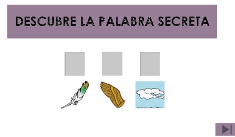 Descubre La Palabra Secreta Pictofacile