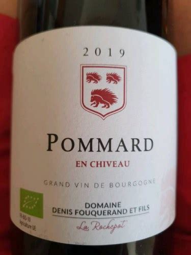 Domaine Denis Fouquerand Pommard En Chiveau Vivino Canada