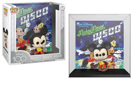 DISNEY FIGURINE POP EN VINYLE DE L ALBUM MICKEY DISCO 100EME