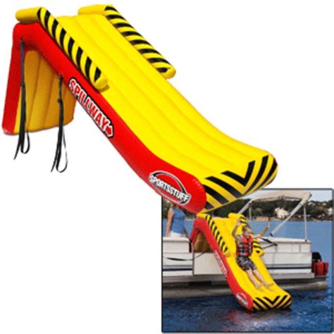 Sportsstuff Spillway Pontoon Slide Pontoon Inflatable Pontoon Boats