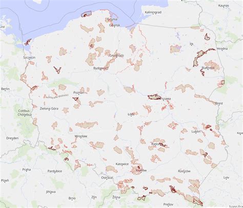 Parki Narodowe Krajobrazowe I Rezerwaty Przyrody W Polsce Velomapa