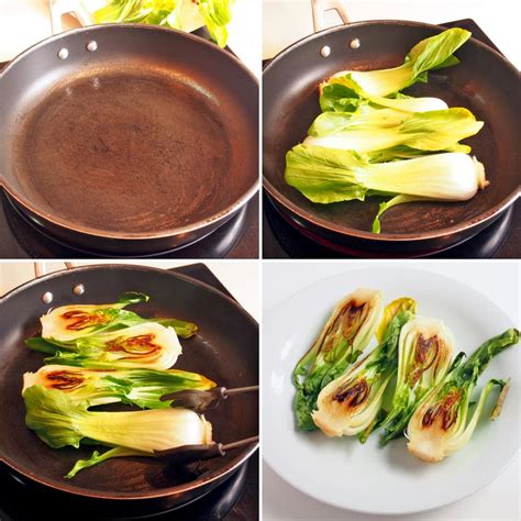 Pak Choi A La Plancha El Cocinero Casero Verduras