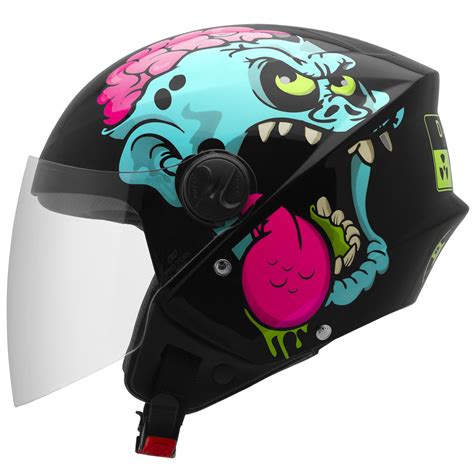 Compre Capacete Aberto New Liberty Three Zombie Pro Tork Sportbay