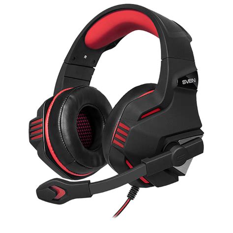 Гейминг Наушники Sven AP G890MV Красный Черный | ENTER.ONLINE