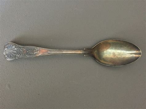 Vintage USN Engraved Silverplate Serving Spoon – Bohemian Woods