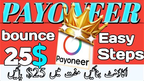 How To Create Payoneer Account In Pakistan Link Jazzcash With