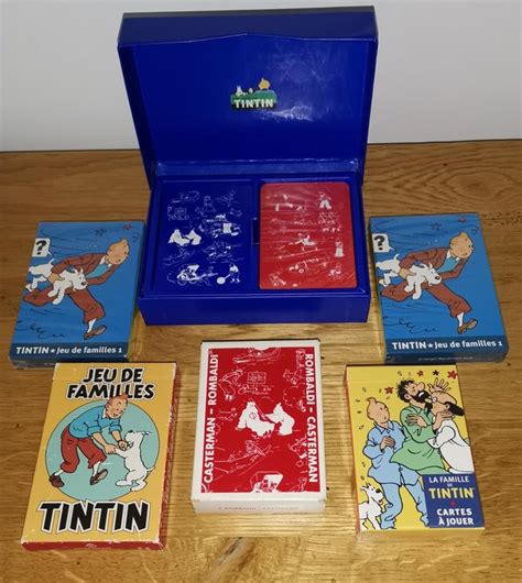 Tintin Ensemble De 6 Jeux De Cartes 1993 2010 Catawiki