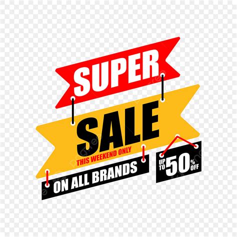 Sales Promotion Clipart PNG Images, Super Sale For Promotion Label, Super Sale, Weekend, Hot PNG ...