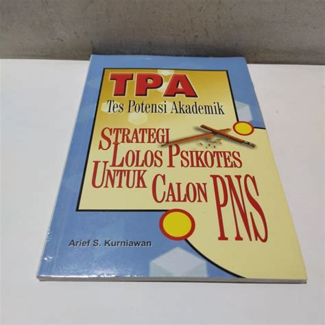 Jual Buku Obral Super Murah Buku TPA Strategi Lolos Psikotes Untuk