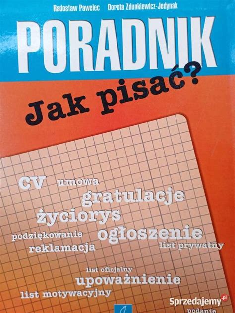 Poradnik jak pisać używane podręczniki szkolne księgarnia Warszawa