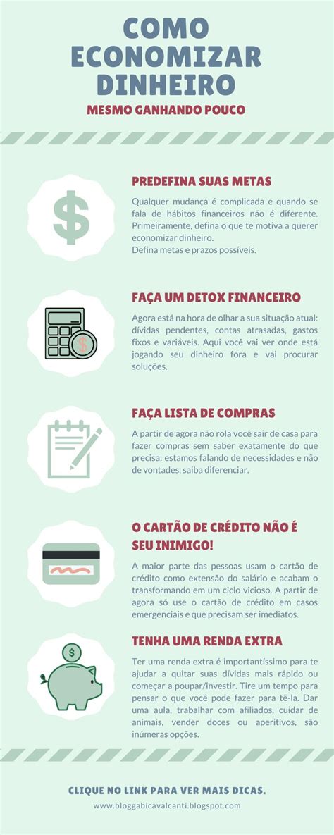 Como Economizar Dinheiro Ganhando Pouco Dicas Pr Ticas Como