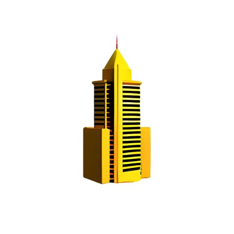 Dubai 3d Rendering Icon Illustration 29185496 Png