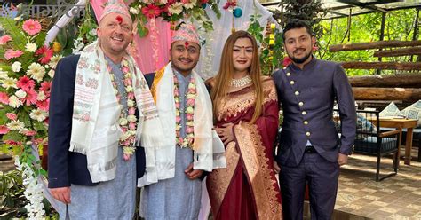 Same Sex Marriage Between Nepali And Us National Prajit And Joey Unite In Matrimony With