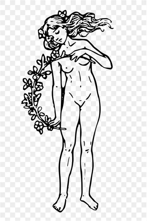 Free Naked Girl Png Sticker Illustration Free Png Rawpixel Nohat Cc