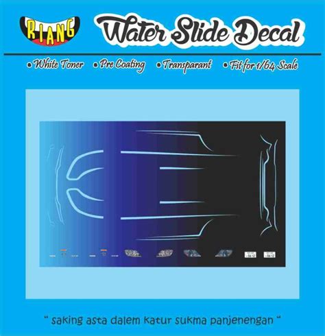 Jual Decal Waterslide Hot Wheels Fast Furious Mazda Rx Neela Tokyo Drift Kota Denpasar Ccnk