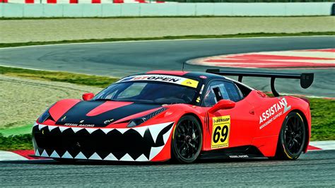 Wallpaper Of Ferrari Race Cars