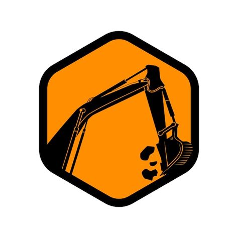 Premium Vector Construction Excavator Logo Template Construction