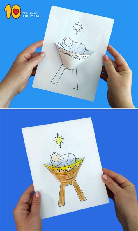 Birth Of Jesus Craft For Kids