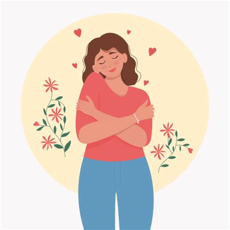 Self Hug Illustrations Royalty Free Vector Graphics And Clip Art Istock