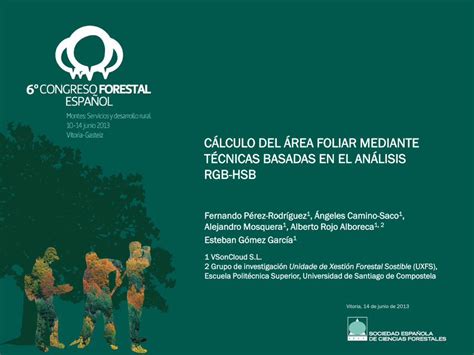 PDF CÁLCULO DEL ÁREA FOLIAR MEDIANTE TÉCNICAS BASADAS EN PDFSLIDE NET