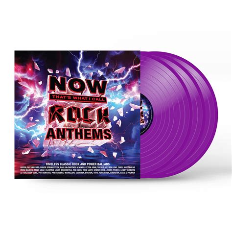 Various Artists Now Thats What I Call Rock Anthems 3lp Udiscover