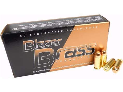 Cci Blazer Brass 40 Sandw 180 Gr Fmj Ammo 5220 1000rd Case