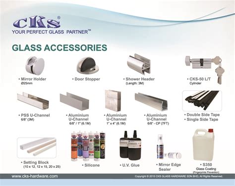 Cks Glass Hardware Glass Accessories Malaysia Supplier